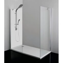 Seitenwand Sanoflex 6 Mm Chrom 115 Cm X 195 Cm -Geschäft Für Duschzubehör 041 201042 201043 201044 2