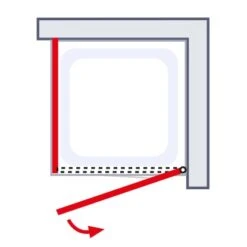 Schulte ExpressPlus Drehtür Seitenwand Mit Duschwanne AlexaStyle2.0 80 X 80 -Geschäft Für Duschzubehör 060991064418 2053 064418 6