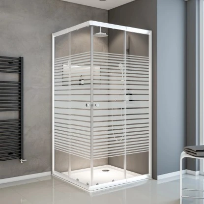 Schulte ExpressPlus Eckeinstieg Variabel Sunny80-90 X 80-90 X 180 Cm 4-teilig 3 Schulte ExpressPlus Eckeinstieg Variabel Sunny80-90 X 80-90 X 180 Cm 4-teilig