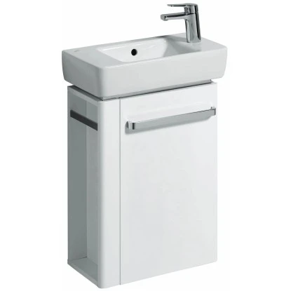 Geberit Handwaschbecken Renova Compact50 Cm Weiß Hahnloch 4 Geberit Handwaschbecken Renova Compact50 Cm Weiß Hahnloch – Bild 2