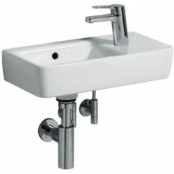 Geberit Handwaschbecken Renova Compact50 Cm Weiß -Geschäft Für Duschzubehör 16038 4123 8326473 print 1