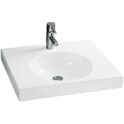 Geberit Waschbecken Preciosa II 60 Cm Weiß Mit Ablagefläche 4 Geberit Waschbecken Preciosa II 60 Cm Weiß Mit Ablagefläche – Bild 2