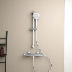 Ideal Standard Duschsystem Ceratherm T50 Aufputz Brausestange 900 Mm Chrom -Geschäft Für Duschzubehör 189293 3049 7