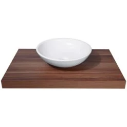 Aufsatzwaschbecken Ø 42 Cm Rund Weiß -Geschäft Für Duschzubehör 2137 Aufsatzwaschbecken 3 2