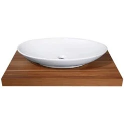 Baliv Aufsatzwaschbecken WBA-7060 Oval 70 Mm X 42 Cm -Geschäft Für Duschzubehör 2137 Aufsatzwaschbecken 3 4