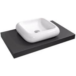 Aufsatzwaschbecken Lobos 46 X 46 Cm -Geschäft Für Duschzubehör 2137 Aufsatzwaschbecken 4 1