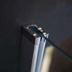 Breuer Schiebetür Links Für Seitenwand Panorama Chrom Klarglas 120 Cm -Geschäft Für Duschzubehör 216212 2570 3482 3