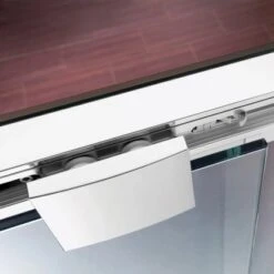 Breuer Schiebetür Für Nische Links Panorama Chrom Klarglas 140 Cm -Geschäft Für Duschzubehör 216229 2570 3480 2