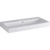 Geberit Waschbecken ICon 90 Cm Weiß Mit Überlauf 2 Geberit Waschbecken ICon 90 Cm Weiß Mit Überlauf -Geschäft Für Duschzubehör 23 124093000 Primary Image