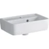 Geberit Handwaschbecken Renova Plan 45 Cm Weiß Mit Hahnloch KeraTect -Geschäft Für Duschzubehör 23 272145600 Primary Image