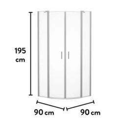 Baliv Duschkabine DUK-90.50R 90 Cm X 90 Cm Chrom 19 Baliv Duschkabine DUK-90.50R 90 Cm X 90 Cm Chrom -Geschäft Für Duschzubehör 250312107805 VM01 190221 L