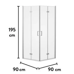 Baliv Duschkabine DUK-90.70E 90 Cm X 90 Cm Chrom 23 Baliv Duschkabine DUK-90.70E 90 Cm X 90 Cm Chrom -Geschäft Für Duschzubehör 250312110980 VM01 190221 L