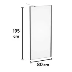 Baliv Seitenwand Für Duschkabine DUK-80.60W 80 Cm X 195 Cm Chrom 23 Baliv Seitenwand Für Duschkabine DUK-80.60W 80 Cm X 195 Cm Chrom -Geschäft Für Duschzubehör 250312111062 VM01 190221 L
