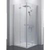Breuer Eckeinstieg Drehfalttür Elana 8 Silber Matt Klarglas 90 X 90 Cm -Geschäft Für Duschzubehör 2570 elana 8 dtde 1708 01