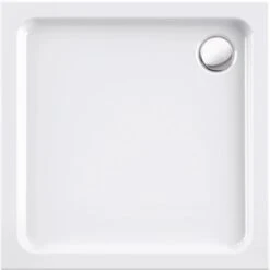 Acryl-Brausewanne Sono 80 X 80 X 6,5 Cm Weiß