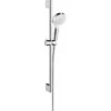Hansgrohe Brauseset Vario Crometta EcoSmart Mit Brausestange 65 Cm Weiß/Chrom