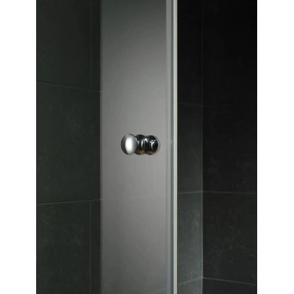 Schulte Fünfeckdusche Davita 4-teilig Echtglas Chrom 4 Schulte Fünfeckdusche Davita 4-teilig Echtglas Chrom – Bild 2