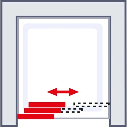 Schulte Kristall Trend Gleittür 3-teilig 80 Cm Kunstglas Softline Hell 6 Schulte Kristall Trend Gleittür 3-teilig 80 Cm Kunstglas Softline Hell – Bild 4