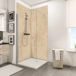Schulte DecoDesign Duschrückwand Dekor Kalkstein-Hell 255 X 150 Cm -Geschäft Für Duschzubehör 32020 2053 4060991009273 7