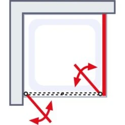 Schulte Set Pendeltür Und Seitenwand Sunny 80 Cm X 80 Cm X 180 Cm 7 Schulte Set Pendeltür Und Seitenwand Sunny 80 Cm X 80 Cm X 180 Cm -Geschäft Für Duschzubehör 32020 2053 4060991013355 6