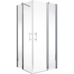 Schulte ExpressPlus Eckeinstieg 4-tlg. AlexaStyle2.0 Alunatur 80x80x192cm -Geschäft Für Duschzubehör 32020 2053 4060991037672 2