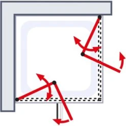Schulte ExpressPlus Drehfalttür AlexaStyle2.0 Alunatur 90x90x192cm 14 Schulte ExpressPlus Drehfalttür AlexaStyle2.0 Alunatur 90x90x192cm -Geschäft Für Duschzubehör 32020 2053 4060991037771 6