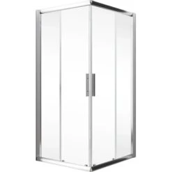 Schulte ExpressPlus Eckeinstieg 4-tlg. Kristall/Trend Chromoptik 90x90x185cm -Geschäft Für Duschzubehör 32020 2053 4060991038174 2