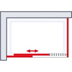 Schulte ExpressPlus Gleittür MasterClass Links Chromoptik 120x90x200cm -Geschäft Für Duschzubehör 32020 2053 4060991038495 6
