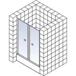 Schulte ExpressPlus Pendeltür Garant Alu-Natur Klar Hell 100x200cm 10 Schulte ExpressPlus Pendeltür Garant Alu-Natur Klar Hell 100x200cm -Geschäft Für Duschzubehör 32020 2053 4060991038624 5