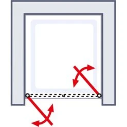 Schulte ExpressPlus Pendeltür Garant Alu-Natur Klar Hell 100x200cm 11 Schulte ExpressPlus Pendeltür Garant Alu-Natur Klar Hell 100x200cm -Geschäft Für Duschzubehör 32020 2053 4060991038624 6
