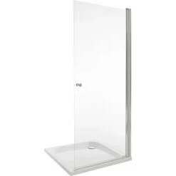 Drehtür Visolo Chrom 195 Cm X 80 Cm X 5 Cm -Geschäft Für Duschzubehör 37 drehtuer visolo 80 cm 2