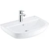 Grohe QuickFix Waschbecken-Set Bau Keramik 55 Cm Alpinweiß 2 Grohe QuickFix Waschbecken-Set Bau Keramik 55 Cm Alpinweiß -Geschäft Für Duschzubehör 39471000 baukeramik bundle