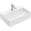 Villeroy & Boch Aufsatzwaschbecken Memento 2.0 Überlauf 50x42 Cm Weiß Alpin C+ -Geschäft Für Duschzubehör 3 4A0761 33500965 680600 1 1