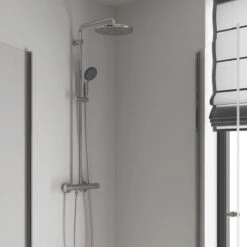 Grohe QuickFix Duschsystem Vitalio Start 250 Mit Thermostat Für Die Wandmontage -Geschäft Für Duschzubehör 4005176580642 26677000 4