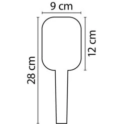 AquaSu Handbrause Larus Mit 3 Strahlarten Chrom-Weiß -Geschäft Für Duschzubehör 4006596721752 721752 47