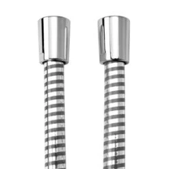 AquaSu Brauseschlauch Antala 2 M Chrom-Schwarz