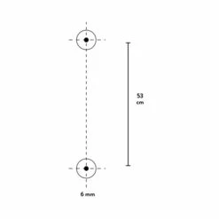 Baliv Brausestange DST-50.01, 58 Cm Verchromt 9 Baliv Brausestange DST-50.01, 58 Cm Verchromt -Geschäft Für Duschzubehör 4007873312373 WEB01 260521