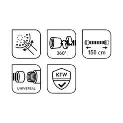 Baliv Wannenbrause-Set WBS-150.20 Verchromt -Geschäft Für Duschzubehör 4007873313318 WEB03 260521