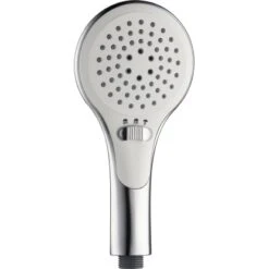 Handbrause Mit 3 Funktionen Verchromt Weiß