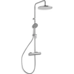 Baliv Überkopfbrause-Set KBS-22.20 Verchromt