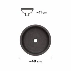Baliv Aufsatzwaschbecken WBA-7070 Ø 40 Cm 11 Baliv Aufsatzwaschbecken WBA-7070 Ø 40 Cm -Geschäft Für Duschzubehör 4007873411519 VM01 170621