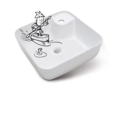 Baliv Aufsatzwaschbecken WBA-7010 43 Cm X 43 Cm -Geschäft Für Duschzubehör 4007873411533 S03 080219