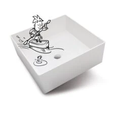 Baliv Aufsatzwaschbecken WBA-7100 41 Cm X 41 Cm -Geschäft Für Duschzubehör 4007873411557 S03 110219