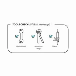 Baliv Aufsatzwaschbecken WBA-7295 Ø 40 Cm -Geschäft Für Duschzubehör 4007873435522 50