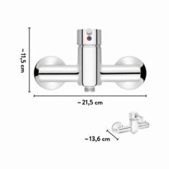 Baliv Duscharmatur DU-5150 Chrom -Geschäft Für Duschzubehör 4007873903700 VM01 260521