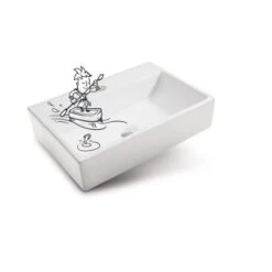 Baliv Aufsatzwaschbecken WBA-7020 Eckig 52 Mm X 36 Cm -Geschäft Für Duschzubehör 4007874000798 S03 110219