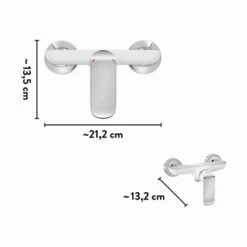 Baliv Duscharmatur DU-5070 Weiß-Chrom -Geschäft Für Duschzubehör 4007874111760 VM01 260521