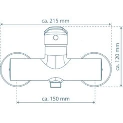 Schütte Duscharmatur Futura Chrom -Geschäft Für Duschzubehör 4008431180403 2759 99