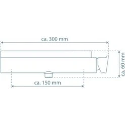 Schütte Duscharmatur Showerstar Mit Ablage Chrom-Weiß -Geschäft Für Duschzubehör 4008431605500 2759 99