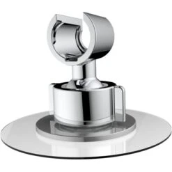 Wenko Duschkopfhalter 360° Befestigen Ohne Bohren Ø 8 X 7,5 Cm Chrom -Geschäft Für Duschzubehör 4008838388181 1068 S 02